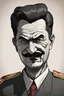 Placeholder: Evil Joseph Stalin in anime style.