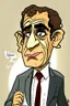 Placeholder: Moataz Matar Egyptian journalist ,cartoon 2d