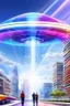 Placeholder: Ufo rainbow, futuriste ultra moderne,stairway to heaven,crystal city