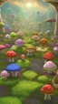 Placeholder: Mushroom field spring