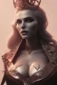 Placeholder: Pamela Andersson as evil queen in black leather, leather, busty, cleavage, angry, stern look. character design by cory loftis, fenghua zhong, ryohei hase, ismail inceoglu and ruan jia. unreal engine 5, artistic lighting, highly detailed, photorealistic, fantasy.