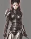 Placeholder: Detailed anime Kunoichi man, dark brown hair, dragon scale armour, intricate details, full body portrait, keep head in frame, slight smile, black Japanese motif, concept art, highly detailed, digital painting, concept art, sharp focus, illustration, art by Yoji Shinkawa, WLOP and greg rutkowski and alphonse mucha and artgerm and yanjun Chen and Junji ito and Makoto Shinkai, HDR, octane render