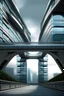 Placeholder: futuristic bridge between 2 buildings