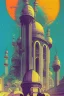 Placeholder: midnight mosque70s sci fi art