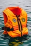 Placeholder: a child lifejacket