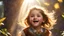 Placeholder: ((Masterpiece:1.3,concept art,best quality)),joyful little girl,macro,sunlight,fantasy,dynamic composition,dramatic lighting,epic realism,award winning illustration