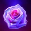 Placeholder: transparent multicolor crystal rose highly detailed, glowing,Insanely detailed photograph of an elaborate beautiful face fantasy art album cover art 4K 64 megapixels 8K resolution HDR Greek shiny space colours jewelry celestial hair eyes light