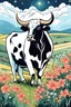 Placeholder: Taurus: Imagine a serene bull resting under a starlit sky, surrounded by lush fields and blooming flowers.