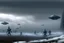 Placeholder: A bunch of UFOs in the sky of this image