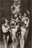 Placeholder: Four Ziegfeld Girl on short jeans