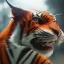 Placeholder: Tigor unreal 5, octane render,cinema4d, dynamic lighting, dramatic lighting, 4k, redshift render, highly detailed, hyper realistic, in space