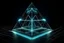 Placeholder: ottaedro geometria sacra luminoso e brillante su sfondo chiaro