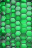 Placeholder: seamless green hexagons glittery background metallic chrome with reflections