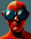 Placeholder: Spederman Art illustration sunglasses