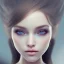 Placeholder: portrait girl look beautiful like shy, hyper details, 8k, realistis, rekfleksi, rtx, eye looks ocean blue, sort hair, glow, very cool expresion