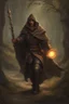 Placeholder: Medieval Mage Hunter fantasy