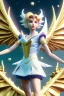 Placeholder: Sailor moon with short hair and dragons wings wearing only dragon scales,mythical,fantasy , magnificent, majestic, highly intricate, Realistic photography, incredibly detailed, ultra high resolution, 8k, complex 3d render, cinema 4d.