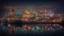 Placeholder: dream world, city harbour, calm beauty, fantasy world, magic, night, darkness, splendor, uplifting, inspiring, therapeutic, chiaroscuro, color, award-winning colour photograph, beautiful composition, Nikon 135mm