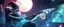 Placeholder: illithid high priest gremlin squid guitar acoustic banger, instrumental, celtic, georgian, gypsy jazz, back on track portrait of space captain gnome lich, , priest psycho, in cockpit, celtic knot hollow tube transparent core ornate indented space ship, shiny bright mega ship flourescent white blue like bubble gum with a few big windows and decks, interdimensional twister, rock against colored spaced fog, space interior. split tail, winged serpent, glowing aura