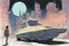 Placeholder: retro anime style, full color, dark serious 1980s anime Lunar Punk city, moebius artist, magic, watercolor,