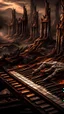 Placeholder: hands on an old piano keyboard