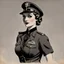 Placeholder: 1920s cartoon of a female cop