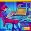Placeholder: Masterpiece, High Focus, Retro Computer, retro pc,