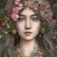 Placeholder: Insanely detailed photograph of an “portrait of gorgeous spring goddess ” with intricate hair, intricate embroidered dress, beautiful clear face and hyperdetailed painting by Ismail Inceoglu Huang Guangjian and Dan Witz CGSociety ZBrush Central fantasy art album cover art,8K, hdr, romantic, mysterious, ominous, flowers, jewelry, comfort, natural eyes, "arms open for embrace"