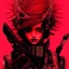 Placeholder: beautiful punk girl, hyper detailed, hyperdetailed, intricately detailed, illustration by <kilian eng> <Yoji Shinkawa>, darkred tones,