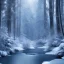 Placeholder: ice, blue, forest, snow, beautiful, mountain, masterpiece, expert, 8K, hyperrealism, sharp focus, cinematic lighting