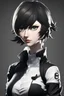 Placeholder: personaggio femminile in stile videogioco Persona 5