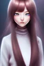 Placeholder: Japanese girl, cute, beautiful, long hair