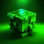 Placeholder: minecraft logo emerald