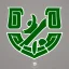 Placeholder: Boston Shamrocks American Football team logo, legible script that says Boston,