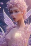 Placeholder: one big crystal subtle flower in a galactic ambiance with a beautiful fairy, transparent petals, delicate colors, in the foreground, full of details, smooth，soft light atmosphere, light effect，vaporwave colorful, concept art, smooth, extremely sharp detail, finely tuned detail, ultra high definition, 8 k, unreal engine 5, ultra sharp focus