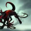 Placeholder: cyborg devil panther with long spider legs and dragon wings, fantasy art, 4k,