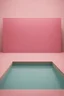 Placeholder: A swimming pool in the style of rothko, pink and gold