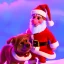 Placeholder: dog Santa