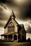 Placeholder: Crea una iglesia con el rostro de Dios atras.