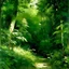 Placeholder: A green leafy forest painted by John Singer Sargent