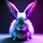 Placeholder: Rabbit like creature,Ultraviolet dimension, unreal engine 5, 8k resolution, attractive, realistic, ultra detailed