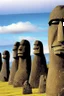 Placeholder: moai easter island