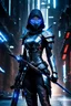 Placeholder: Dark Cyborg female fantasy Shinobi, cybernetic, fighting with enemy, futuristic, ninja, augmented,shadows, mechanical limbs, ancient art, traditional, katana, futuristic shuriken, cybernetic eye, neon-lit, mysterious, haunting, dystopian, deadly precision, ninja stars, robotic assassin, futuristic weapons, cybernetic enhancements, hidden in shadows, cybernetic armor, enigmatic, advanced technology, desolate, cyberpunk, eerie, ninja mastery, glowing cybernetic, concealed blade