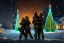 Placeholder: "close up on modern soldier hug each other in a beautiful Christmas night,Christmas house,fireplaceChristmas tree,gift,Christmas gift, Christmas decorations,Christmas tree" 8k resolution concept art by Greg Rutkowski dynamic lighting hyperdetailed intricately detailed Splash art trending on Artstation triadic colors Unreal Engine 5 volumetric lighting Alphonse Mucha WLOP Jordan Grimmer orange and teal"