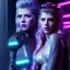 Placeholder: Actress, young Katheryn Winnick, blonde replicant woman, blade runner style, rain, fog, neon ambient, gradient, clean skin, circuits, latex coat, cyber punk, neon, tubes, portrait, studio photo, unreal engine 5, smooth color, 16 bit, god lights, ray tracing, RTX, lumen lighting, ultra deatail, volumetric lighting, 3d, finely drawn, hd.