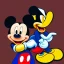 Placeholder: Mickey Mouse and Donald Duck by Raphaël