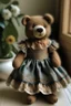 Placeholder: bear in dress