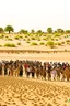 Placeholder: Sudan, migrating people desert