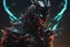 Placeholder: grendel in 8k solo leveling shadow artstyle, Crystal and Symbiote them, neon effect , dragon tattoos, close picture, full body, apocalypse, intricate details, highly detailed, high details, detailed portrait, masterpiece,ultra detailed, ultra quality