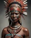 Placeholder: aztec female warrior from giriama bloodline of kenya